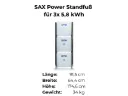 SAX Power Standfuß für 3x 5,8 kWh Heimspeicher