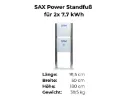 SAX Power Standfuß für 2x 7,7 kWh Heimspeicher