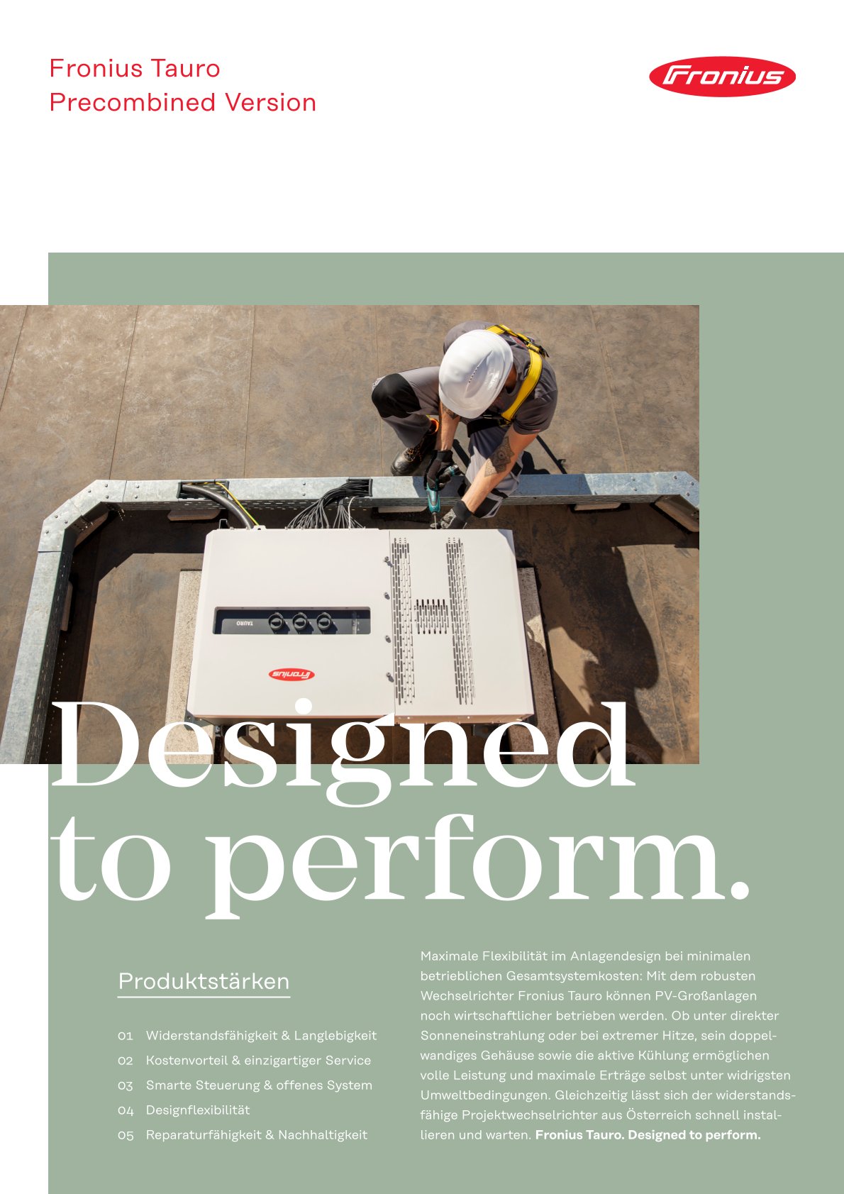 Fronius Tauro ECO 50-3-D Wechselrichter | inkl. 19% MwSt. – Bild 2