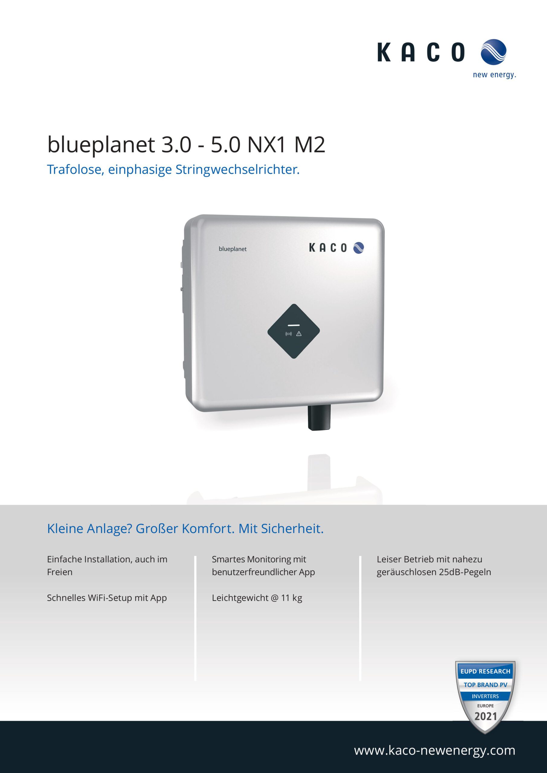 KACO blueplanet 4.0 NX1 M2 Wechselrichter – Bild 2